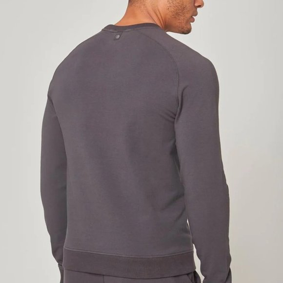 MPG Unwind Crew Neck Sweatshirt Pullover w/ Front Pocket - Asphalt - SIZE M NWOT - Picture 7 of 8